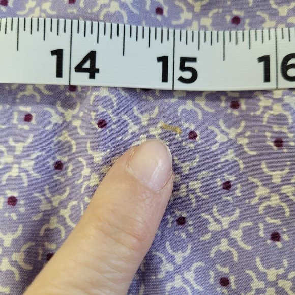 Eddie Bauer Shirt Womens PL Wrinkle‎ Free Shaped Fit Long Sleeve Button Up - Picture 9 of 11